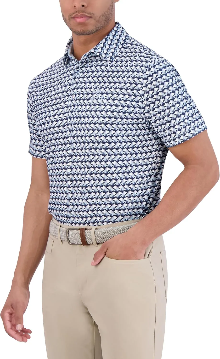 Ben Sherman Men's Performance Extra Soft Polo Golf Shirts Stretch, Moisture-Wicking, Odor Resistant