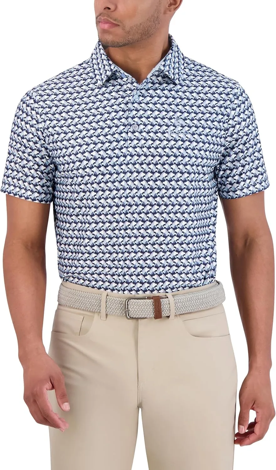 Ben Sherman Men's Performance Extra Soft Polo Golf Shirts Stretch, Moisture-Wicking, Odor Resistant