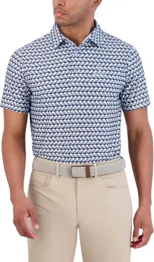 Ben Sherman Men's Performance Extra Soft Polo Golf Shirts Stretch, Moisture-Wicking, Odor Resistant