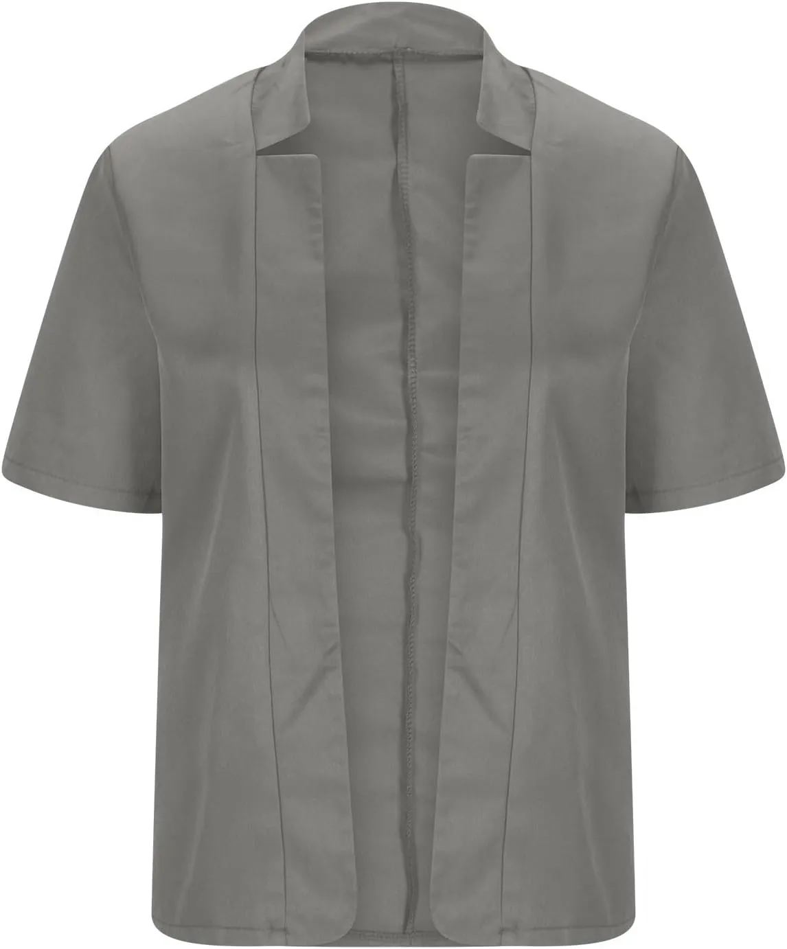 Blazers Jackets for Women 2025 Summer Short Sleeve Business Casual Cardigans Lapel Open Front Work Office Suit Blazer