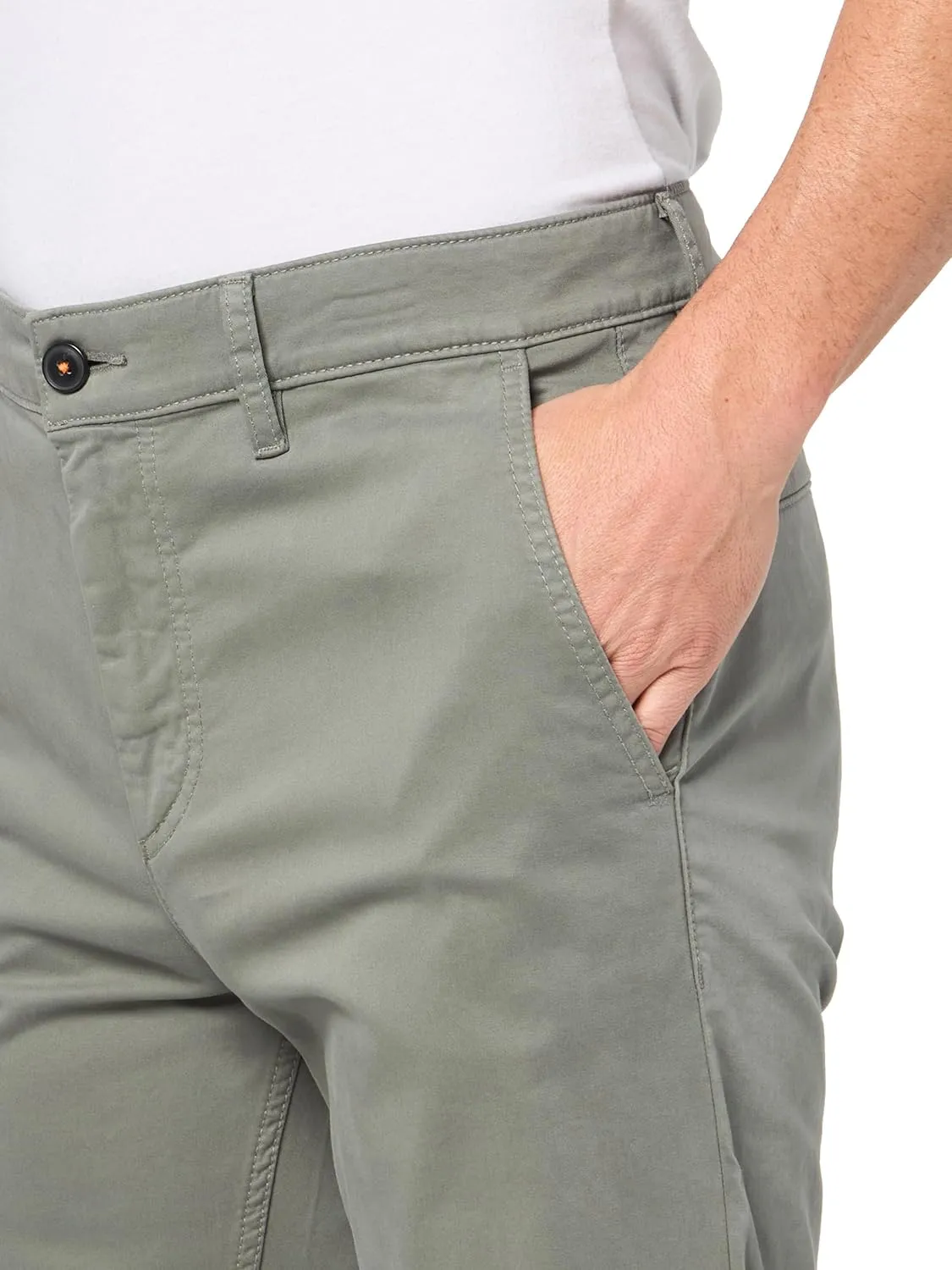 BOSS Men's Techno Twill Tapered Chino Trousers