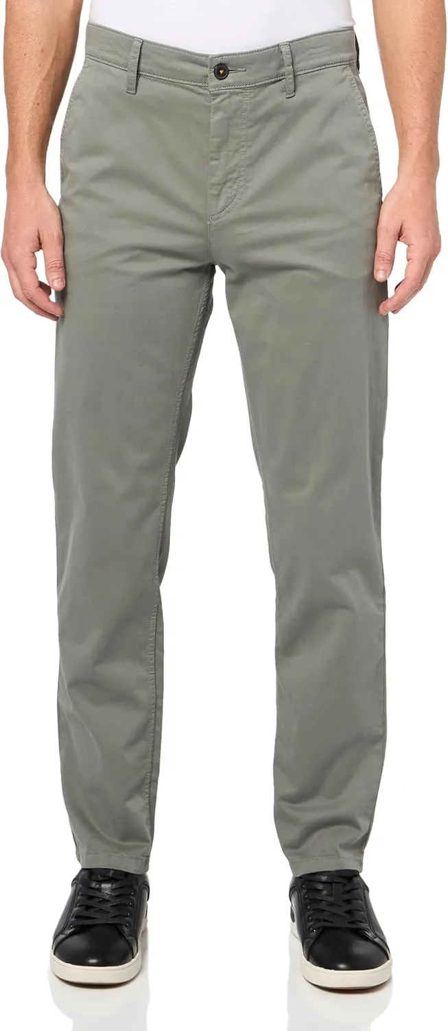 BOSS Men's Techno Twill Tapered Chino Trousers