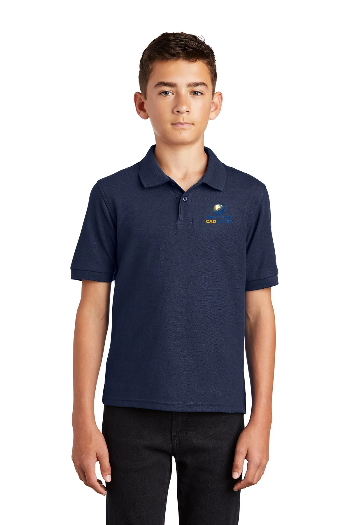 Cad Davie Championship Academy Unisex Polo Shirt (Short-Sleeve)