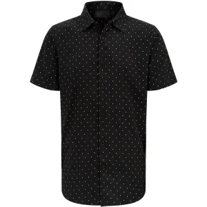 Mercedes AMG Petronas F1 Men's Polka Dot Button-Up Shirt