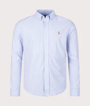 Mesh Sport Striped Shirt