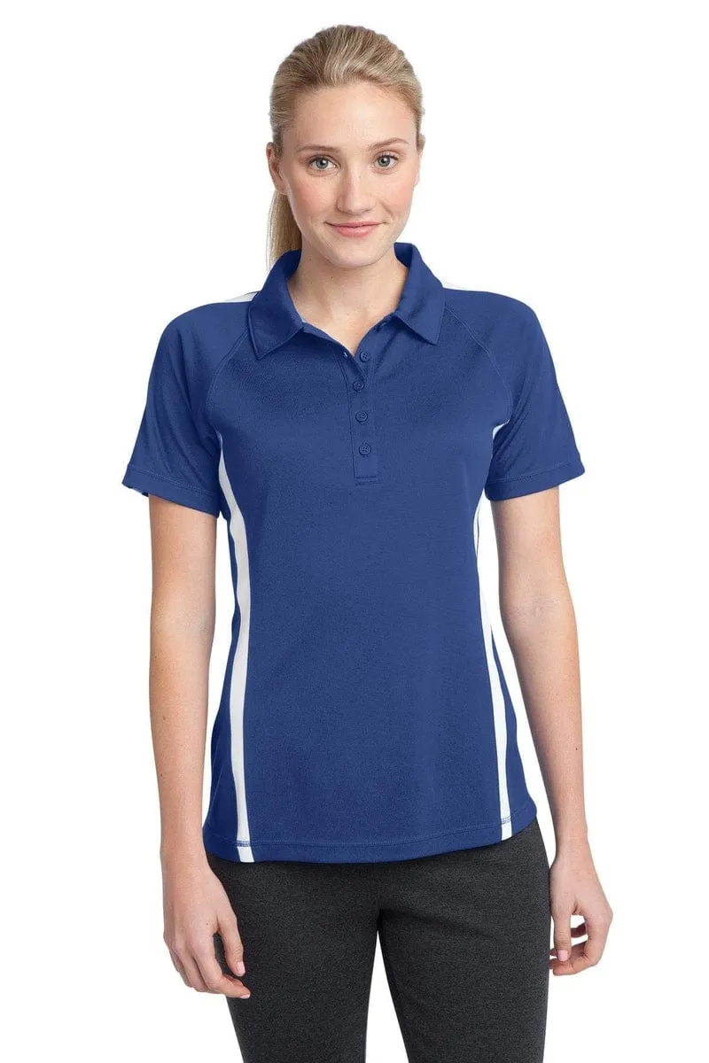 Sport-Tek LST685: Ladies PosiCharge Micro-Mesh Colorblock Polo