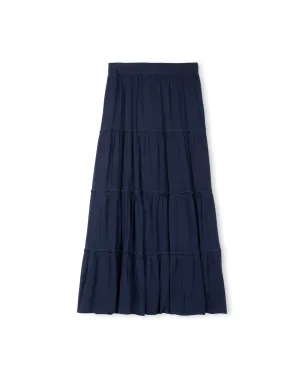 Tiered Maxi Skirt