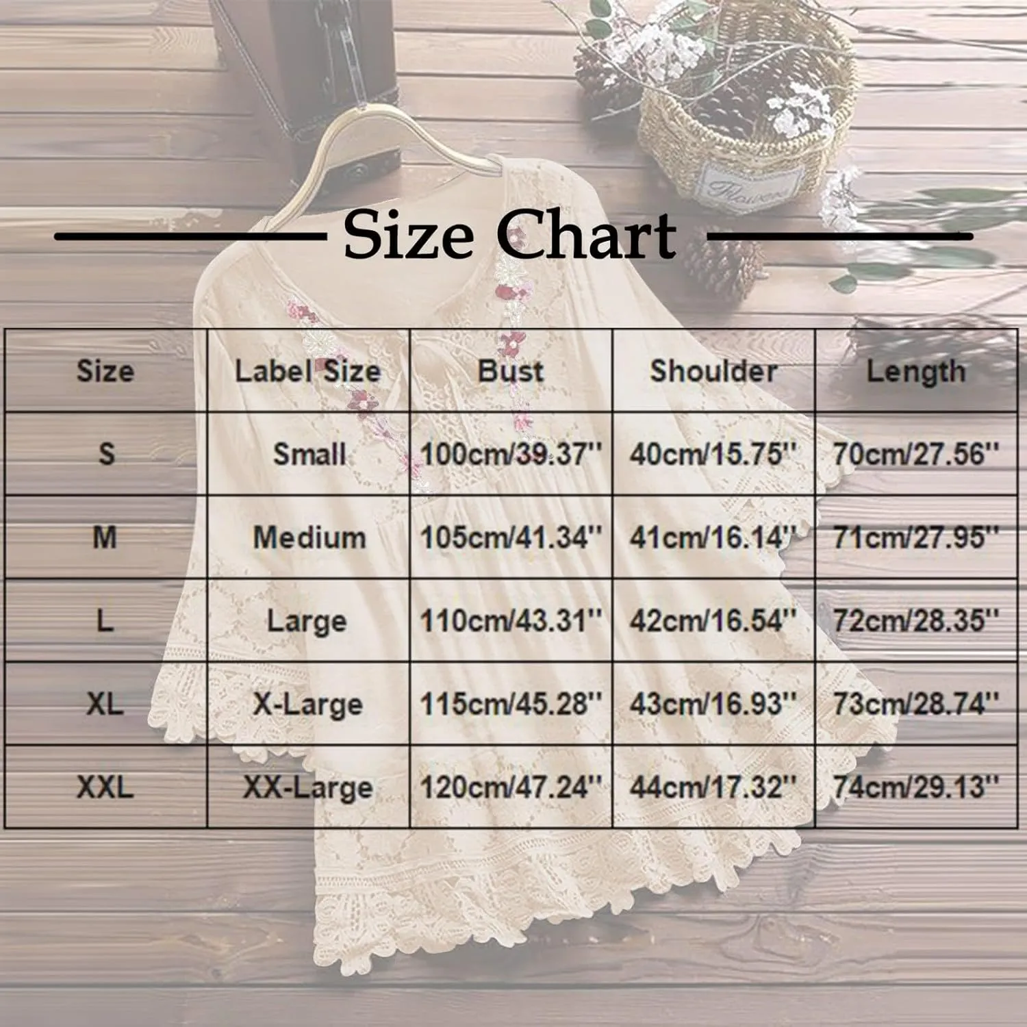 Women Mexican Embroidered Blouse Tops Cotton Linen Summer Shirts 3/4 Length Sleeve Tunics Trendy Boho Peasant Clothes